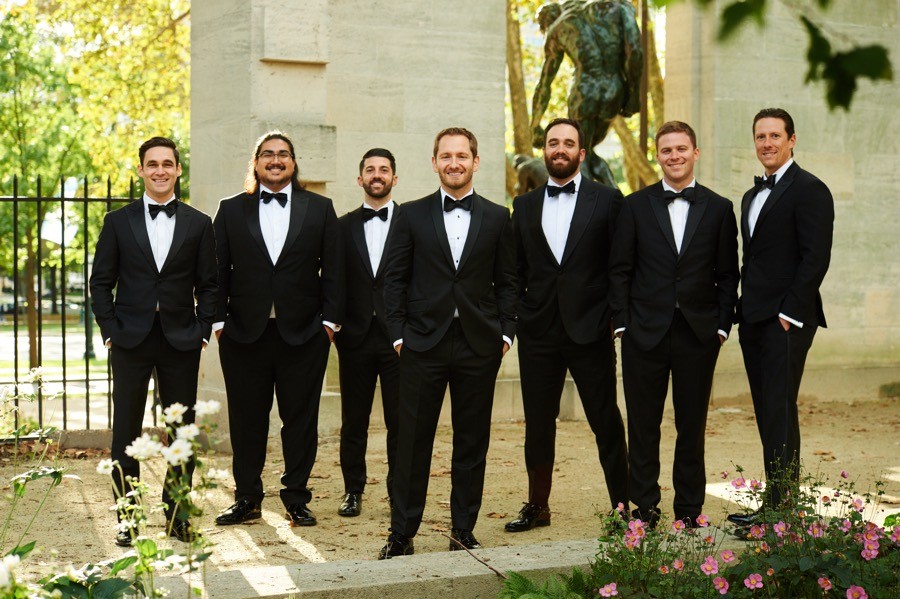 Groomsmen portrait