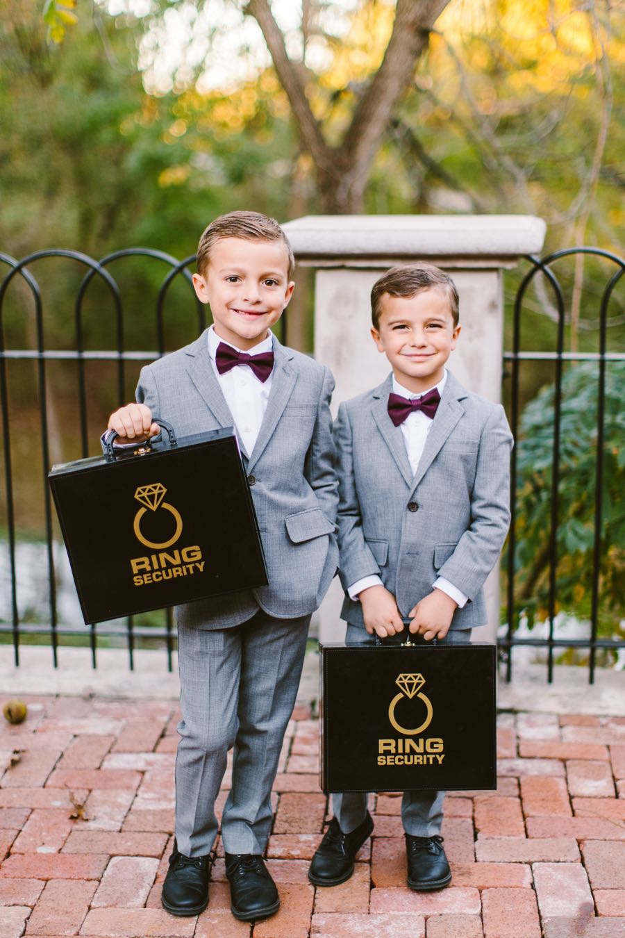 Wedding ring bearers