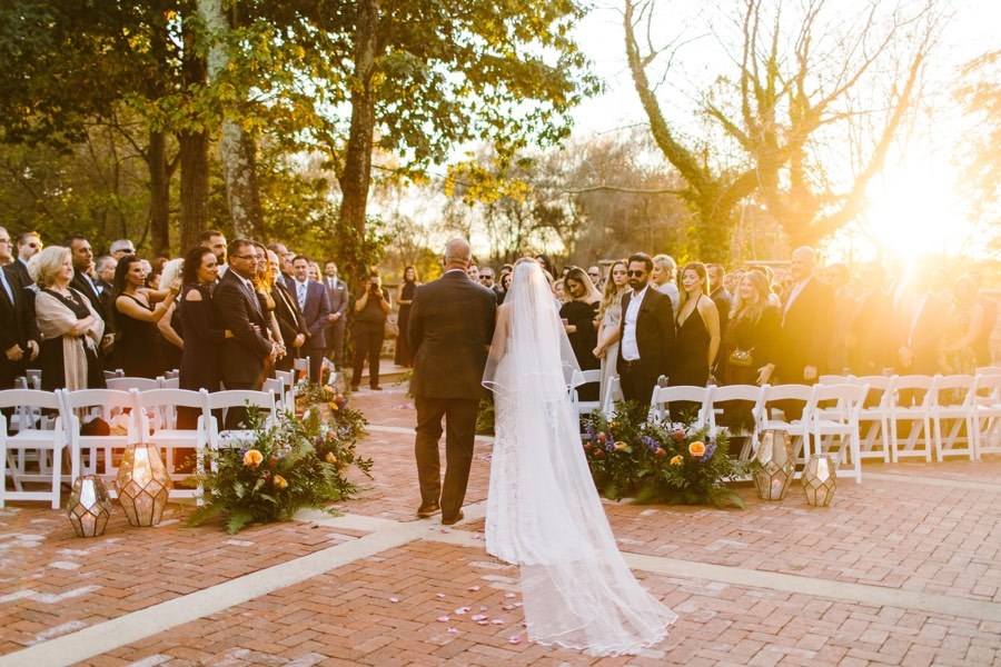 Hotel du Village wedding ceremony