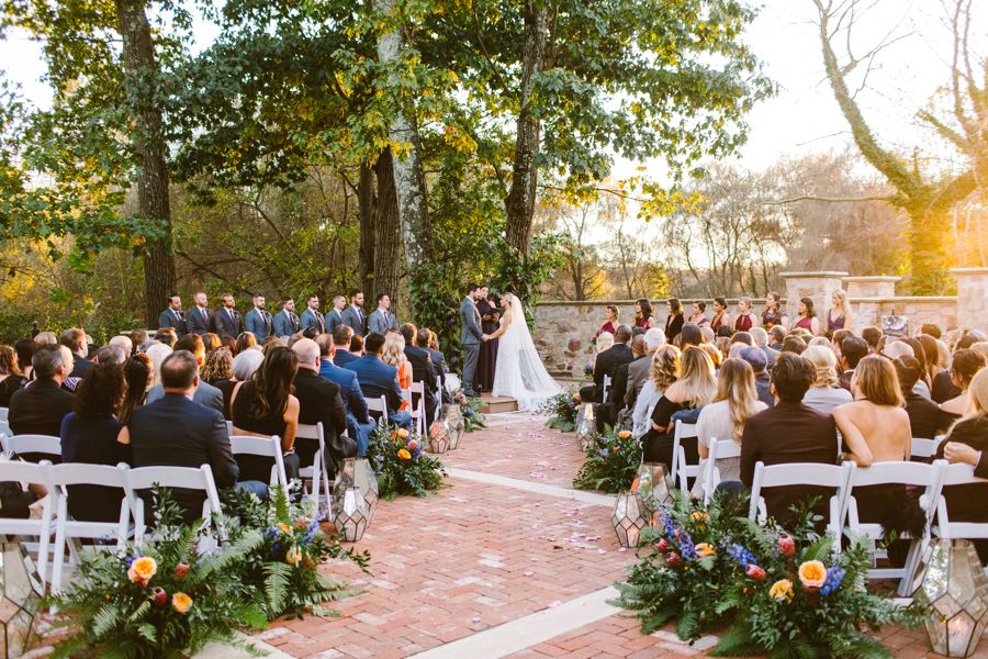 Hotel du Village wedding ceremony