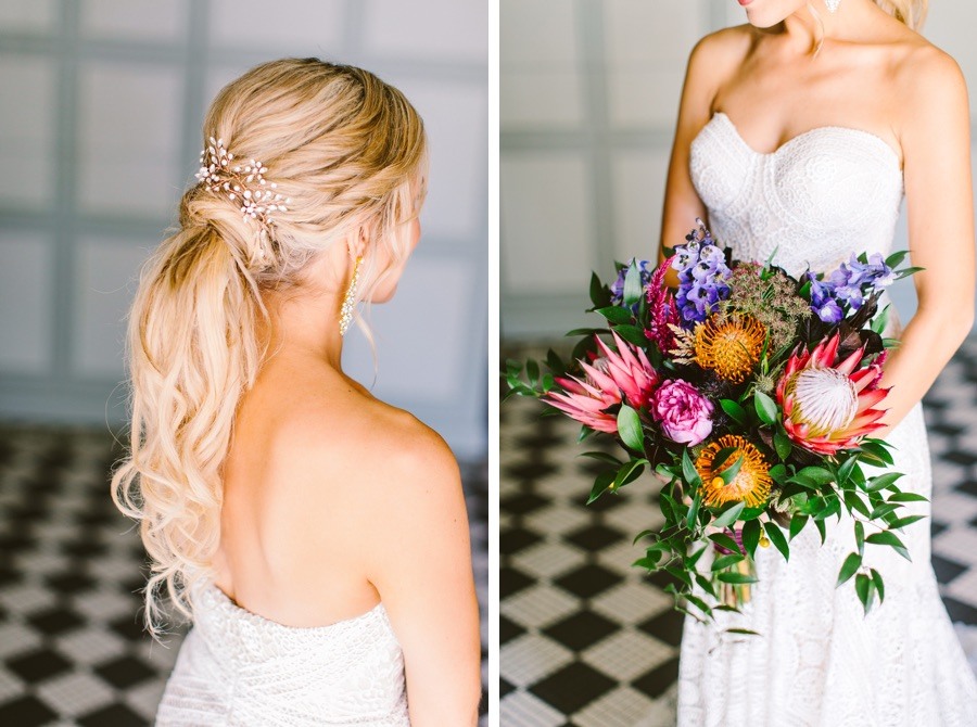 Wedding updo