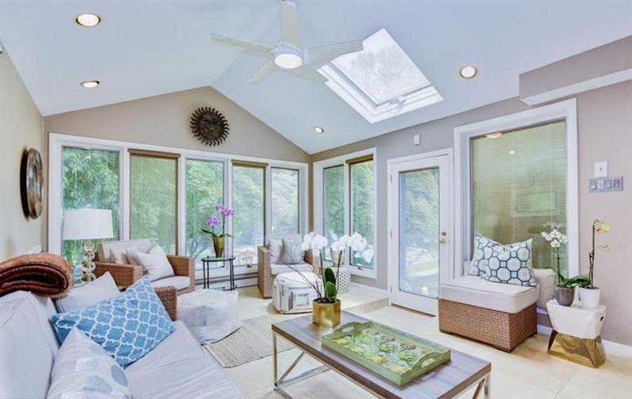 house for sale elkins park split level sunroom