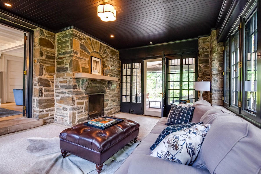 house for sale haverford redesigned tudor sun porch