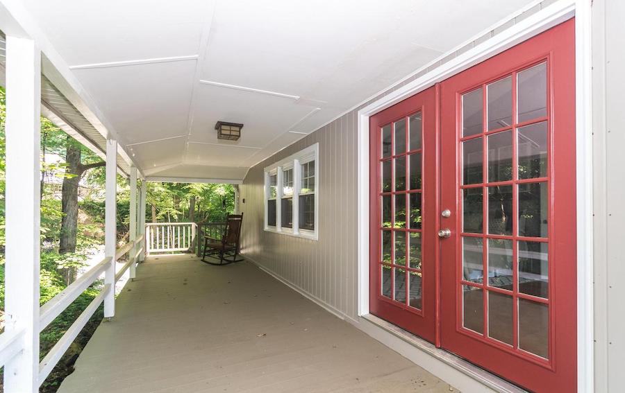 house for sale pipersville creekside cottage side porch