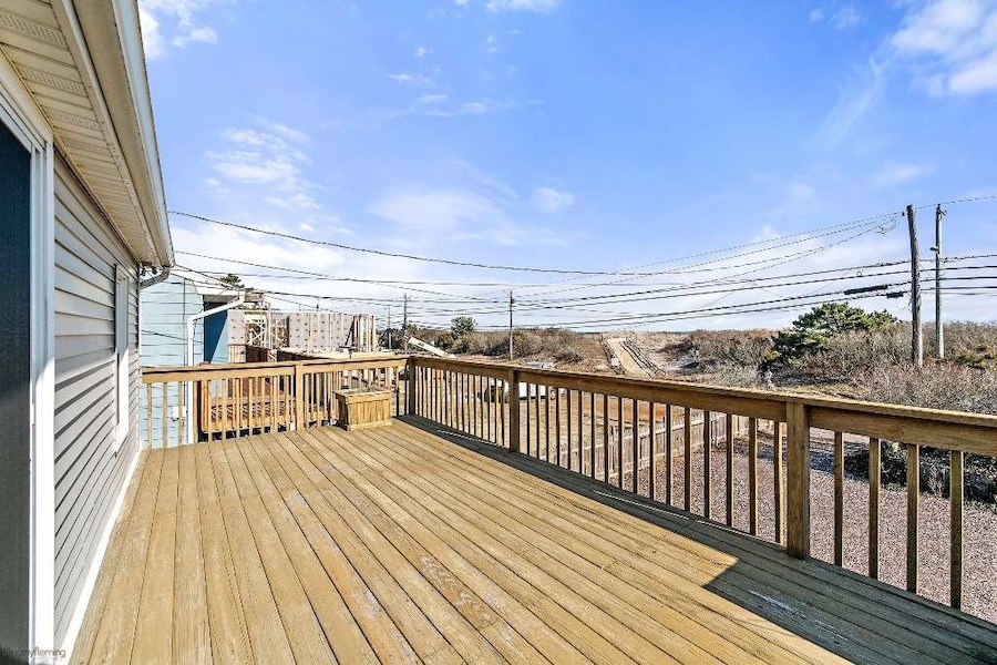 house for sale sea isle city contemporary oceanside deck view