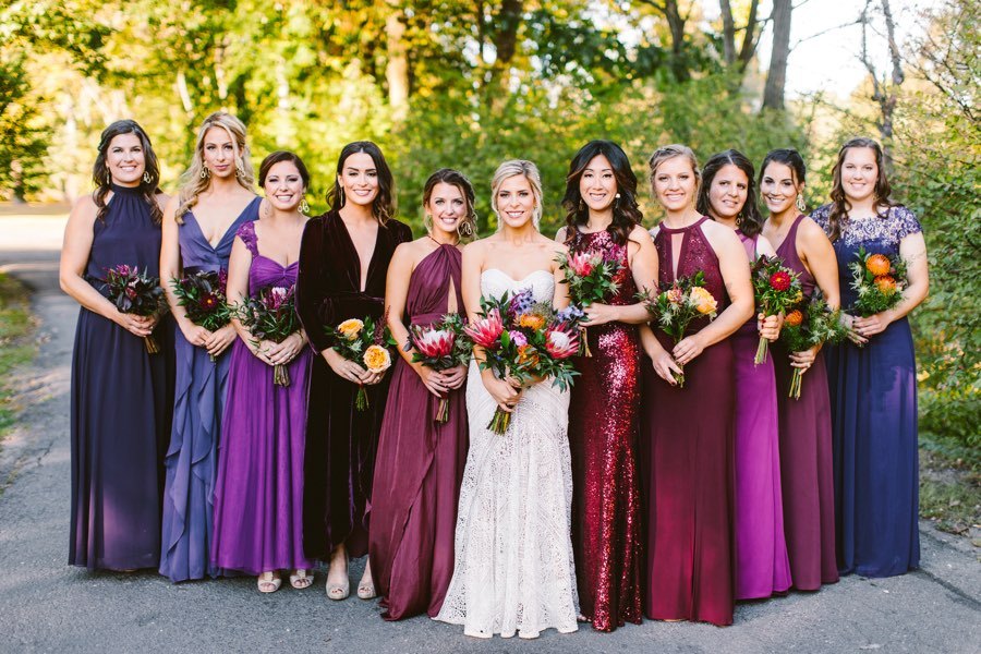 velvet-jewel-tone-bridesmaid-dresses