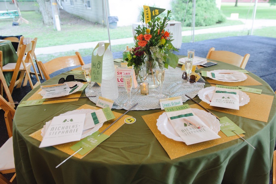 Appel Farm Arts & Music Camp wedding reception