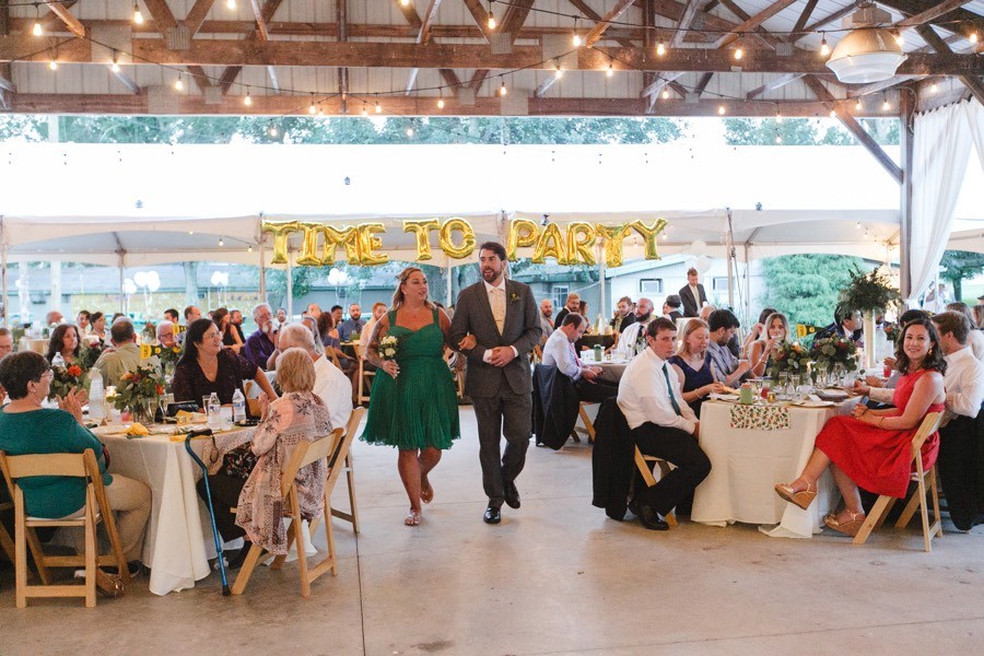 Appel Farm Arts & Music Camp wedding reception