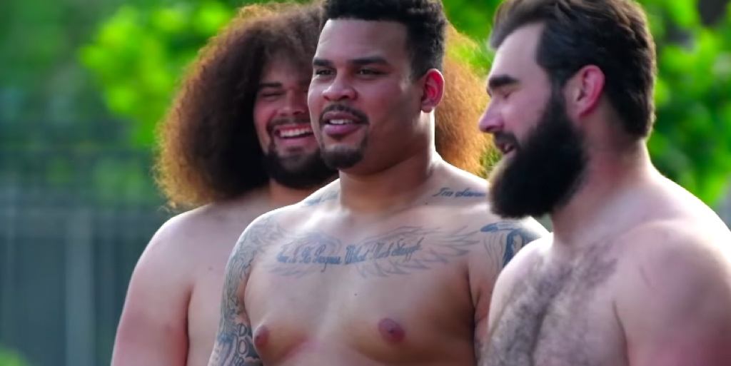 Eagles Offensive Line's Nude Appearance In ESPN The Magazine Sparks  Conversation About Men And Their Body Image - CBS Philadelphia