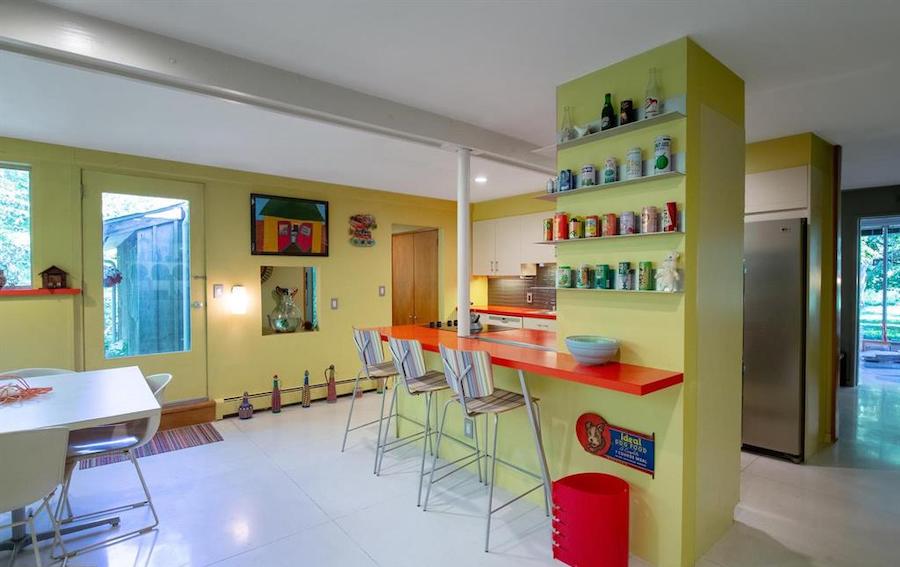 house for sale barren hill midcentury modern kitchen