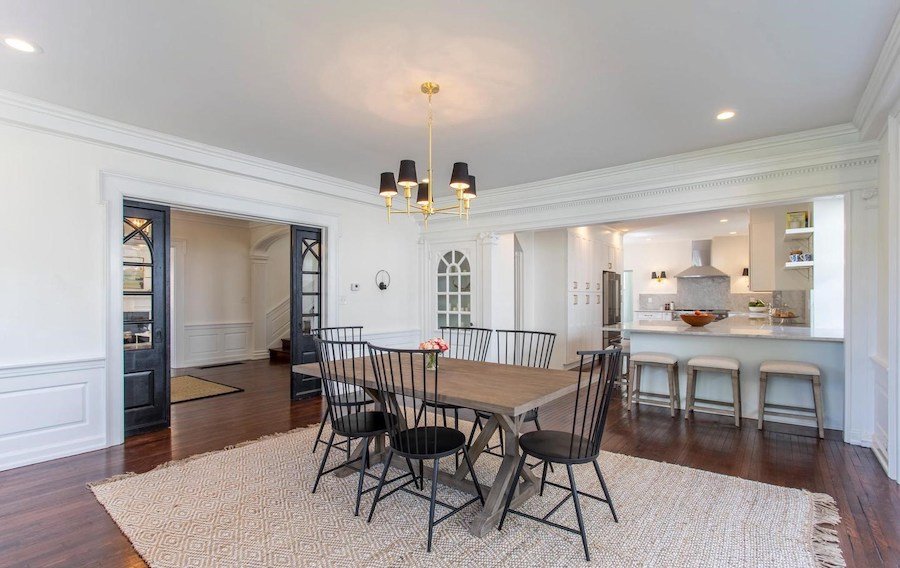 house for sale mt airy restored colonial dining room