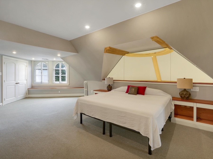 house for sale narberth converted church master bedroom