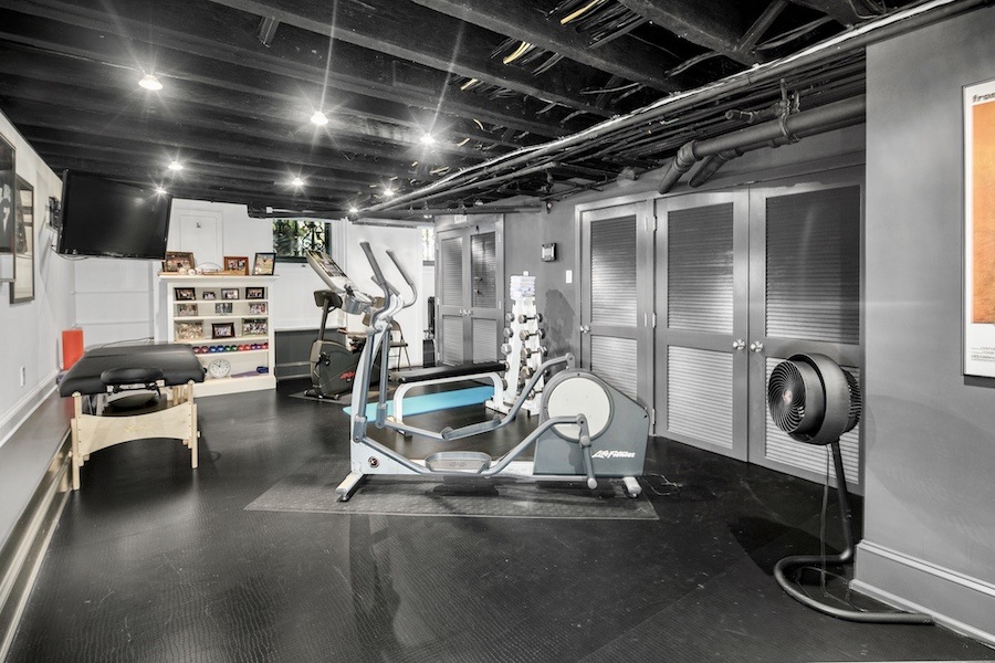 house for sale rittenhouse delancey mansion gym