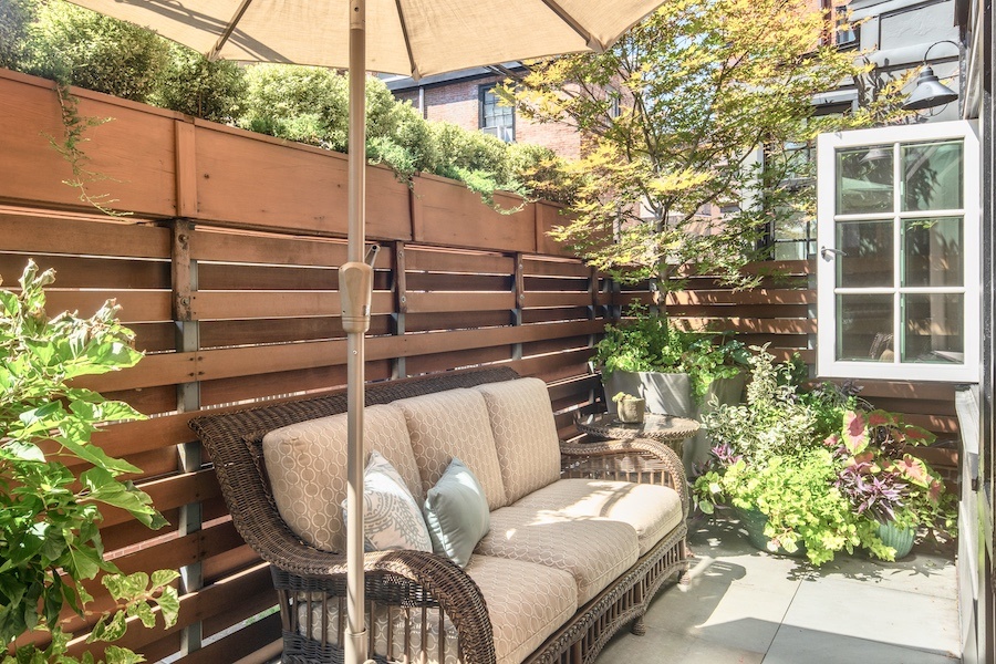 house for sale rittenhouse delancey mansion main-floor rear patio