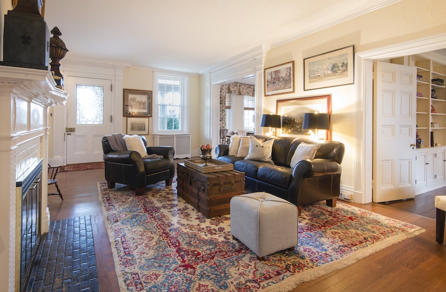 house for sale west chester sharples house parlor/family room