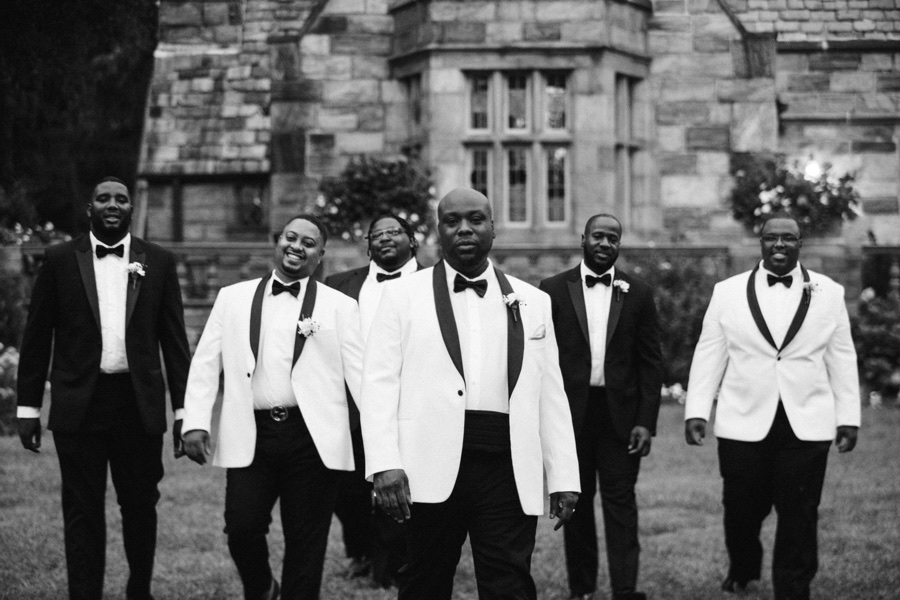 Wedding groomsmen