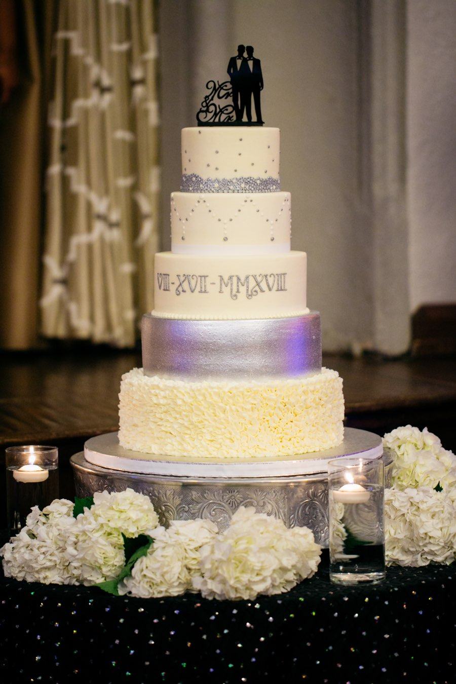 Sophisticakes wedding cake