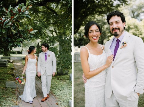 This Fun Philly Block Party Wedding Began with a Carnival-Style Parade