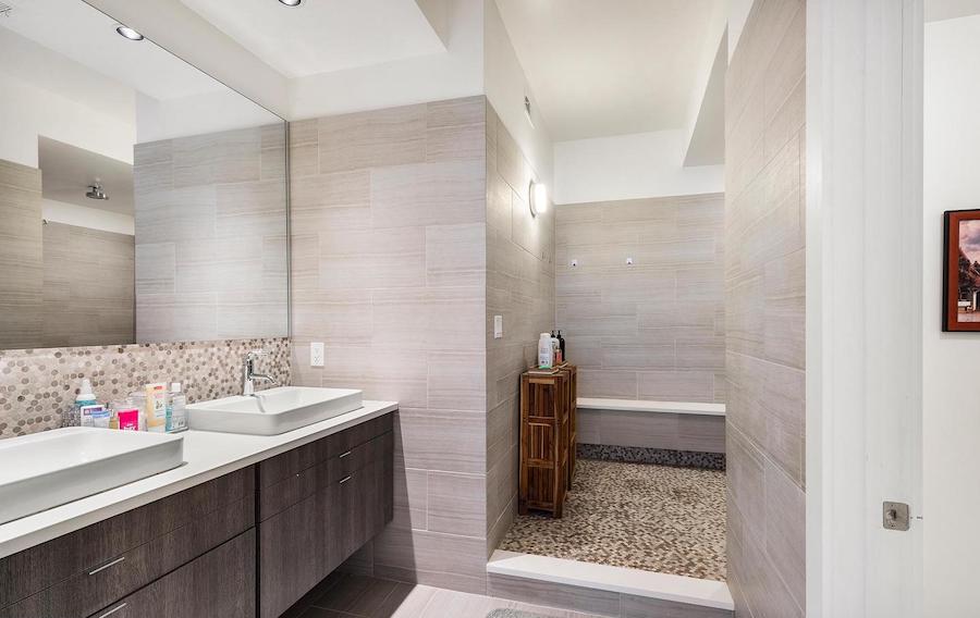 condo for sale rittenhouse modern condo master bathroom