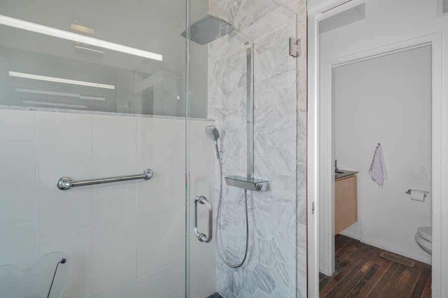 house for sale fishtown onion flats jackhammer master bathroom shower