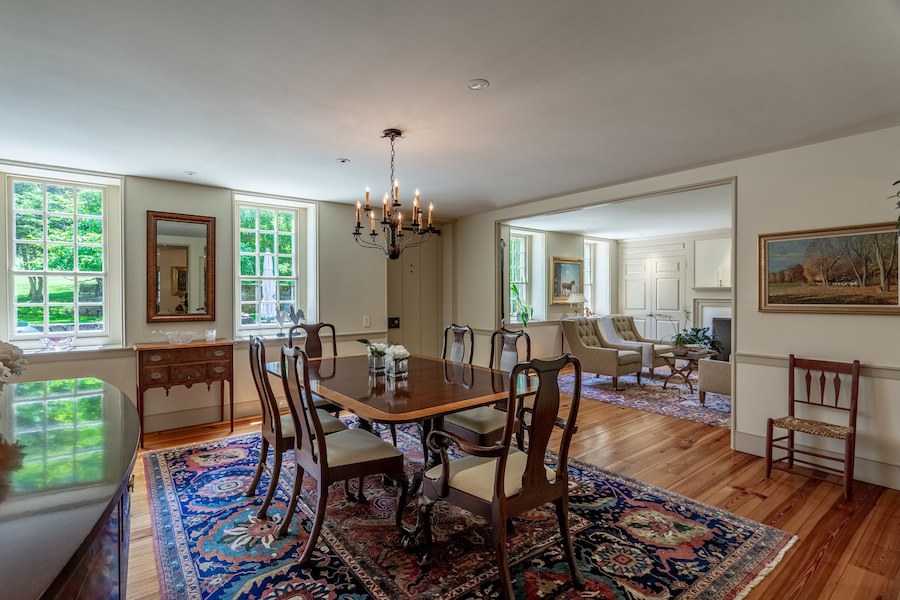 house for sale new hope limepoint farm dining room