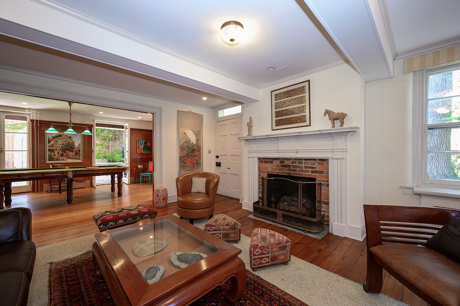 house for sale west chester former boarding school living room