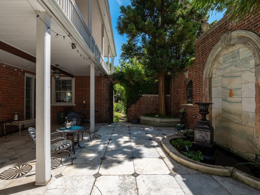 house for sale west chester former boarding school rear patio