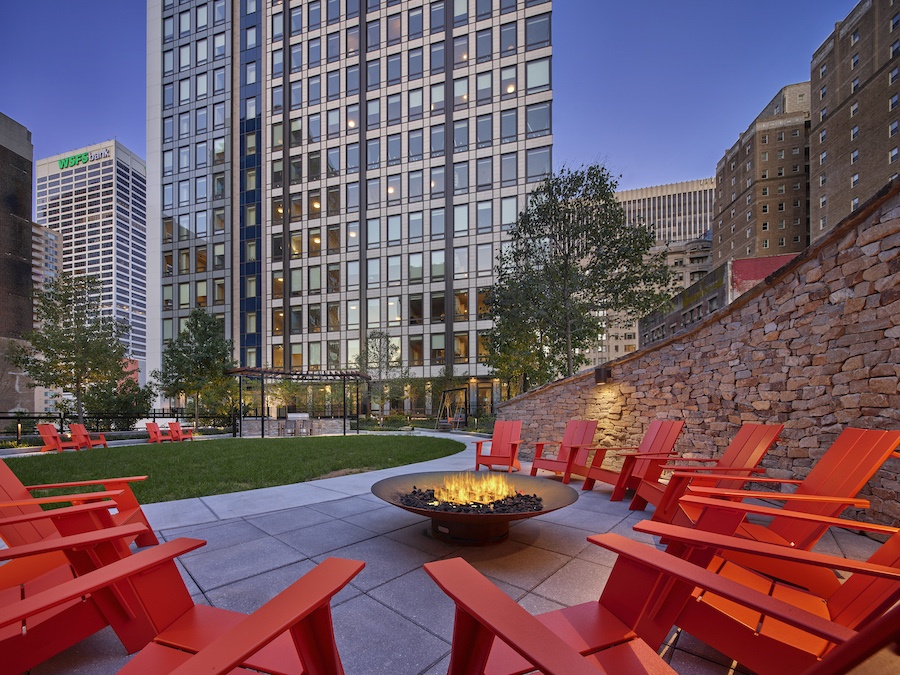 the harper apartment profile terrace upper level