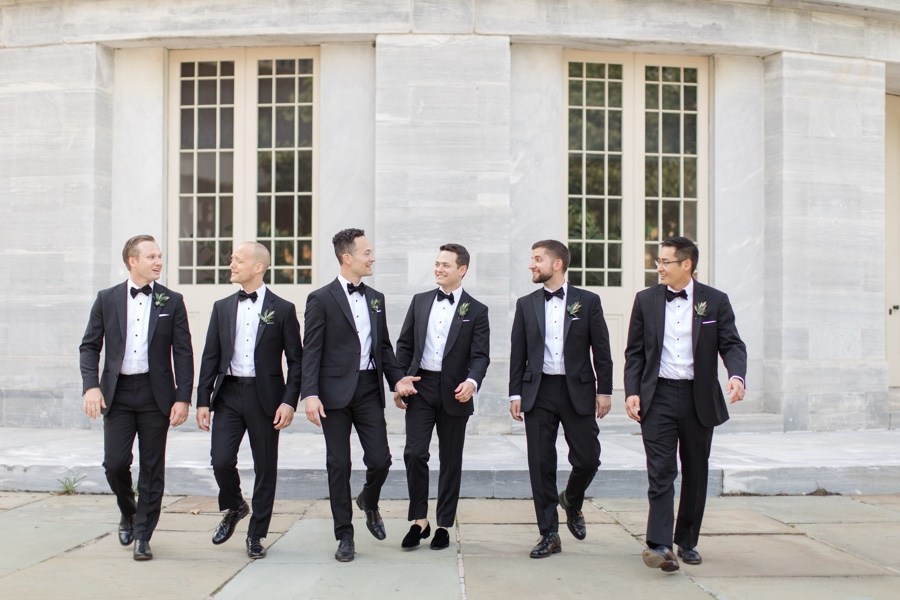 Groomsmen portrait