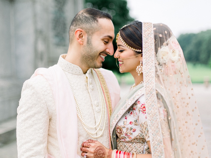 This Beautiful Indian Wedding Celebration is Filled With Roses and Pastels