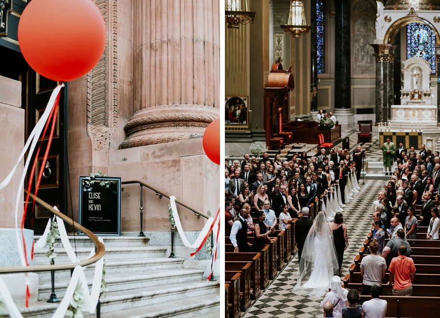 Cathedral Basilica of Saints Peter and Paul wedding