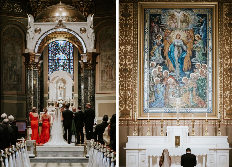 Cathedral Basilica of Saints Peter and Paul wedding