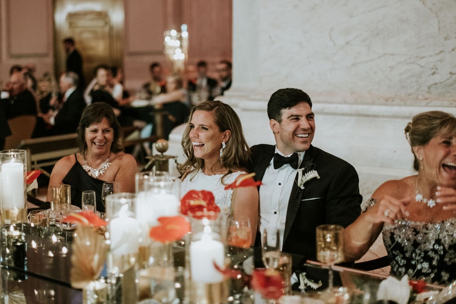Franklin Institute wedding reception