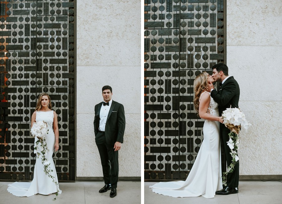 A Gatsby-Style Franklin Institute Wedding With The Coolest Selfie Station