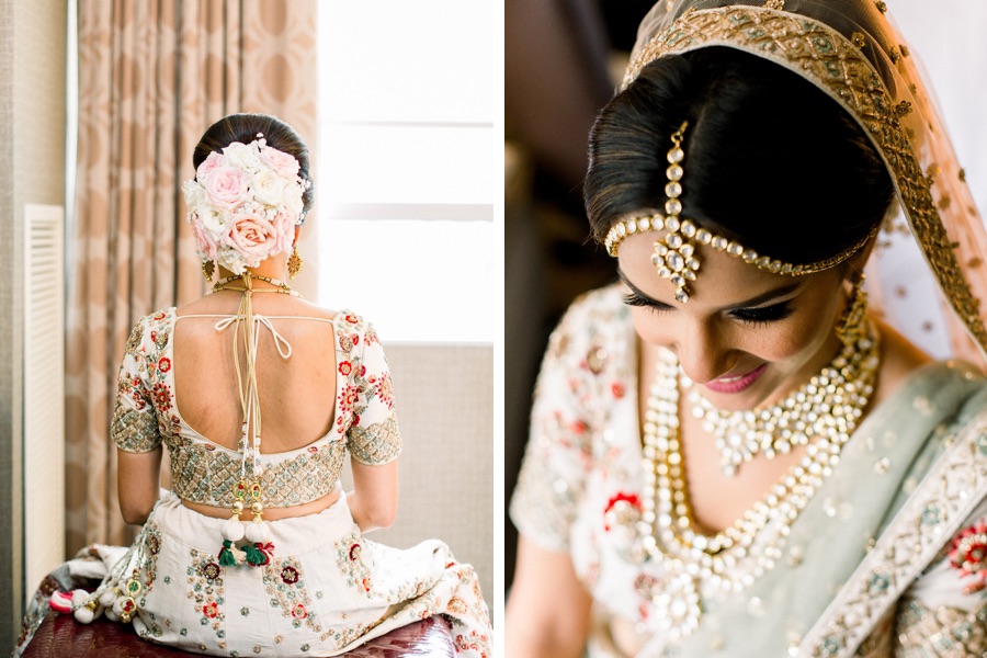 This Beautiful Indian Wedding Celebration is Filled With Roses and Pastels