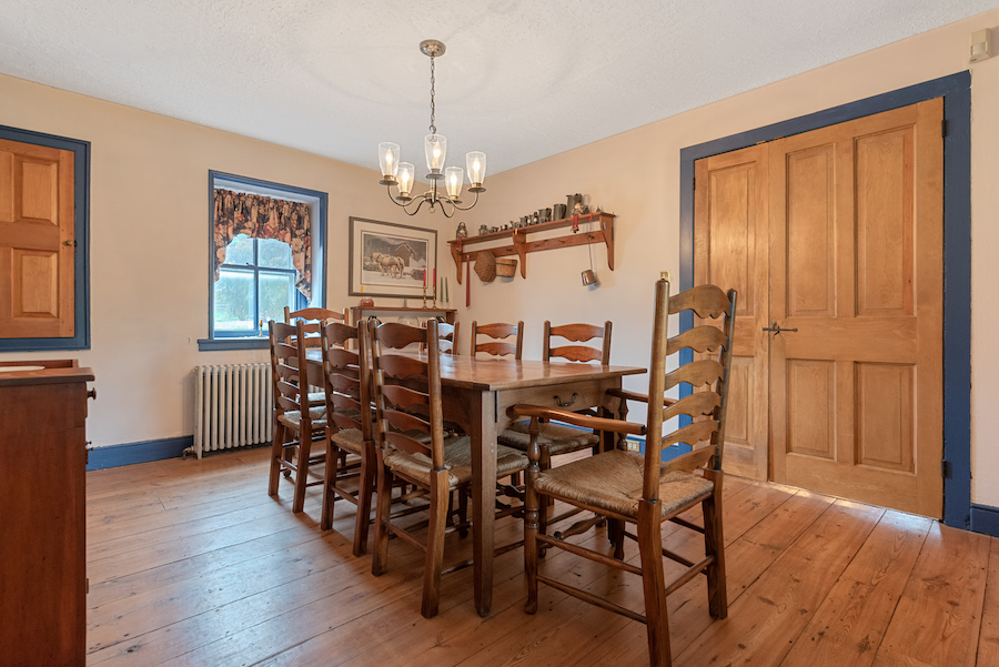 house for sale collegeville live-work-play farm dining room