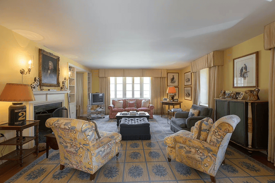 house for sale gladwyne french estate second guest house living room