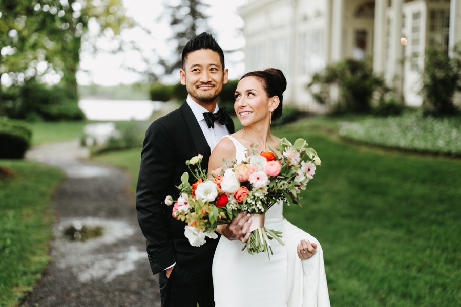 Philadelphia bride and groom