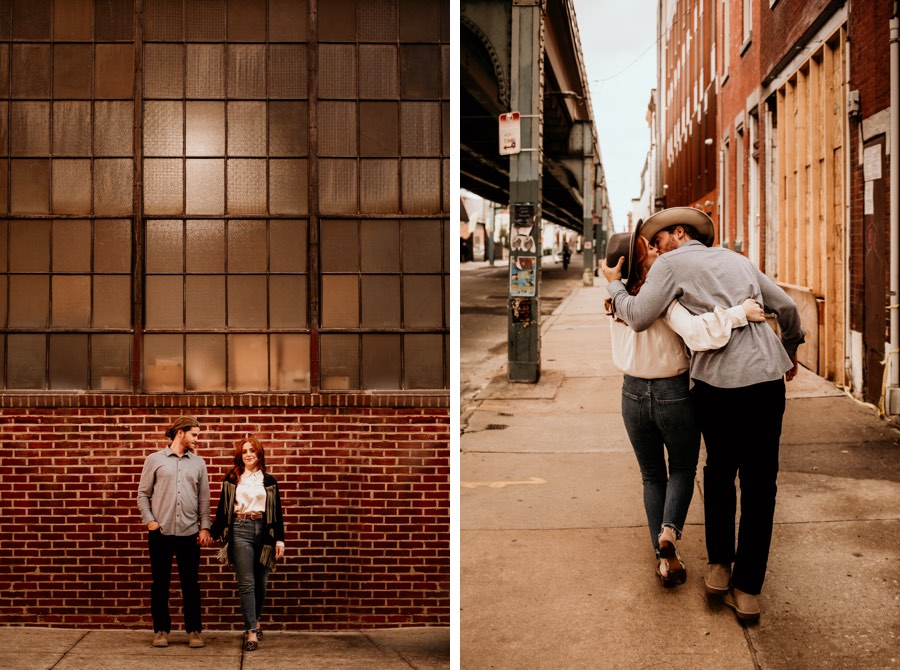 Fishtown engagement shoot