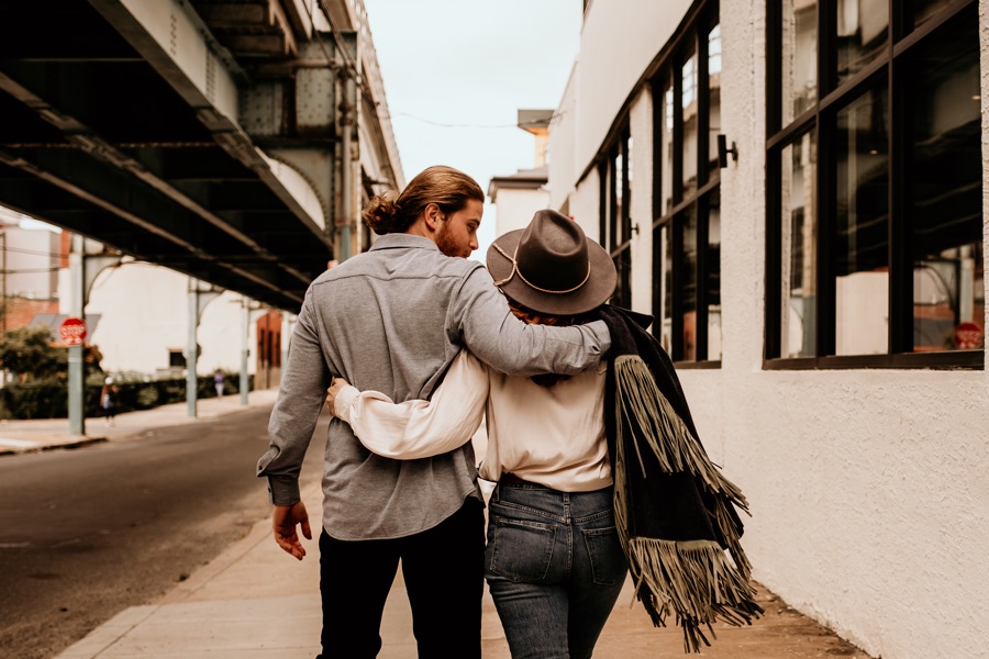 Fishtown engagement shoot