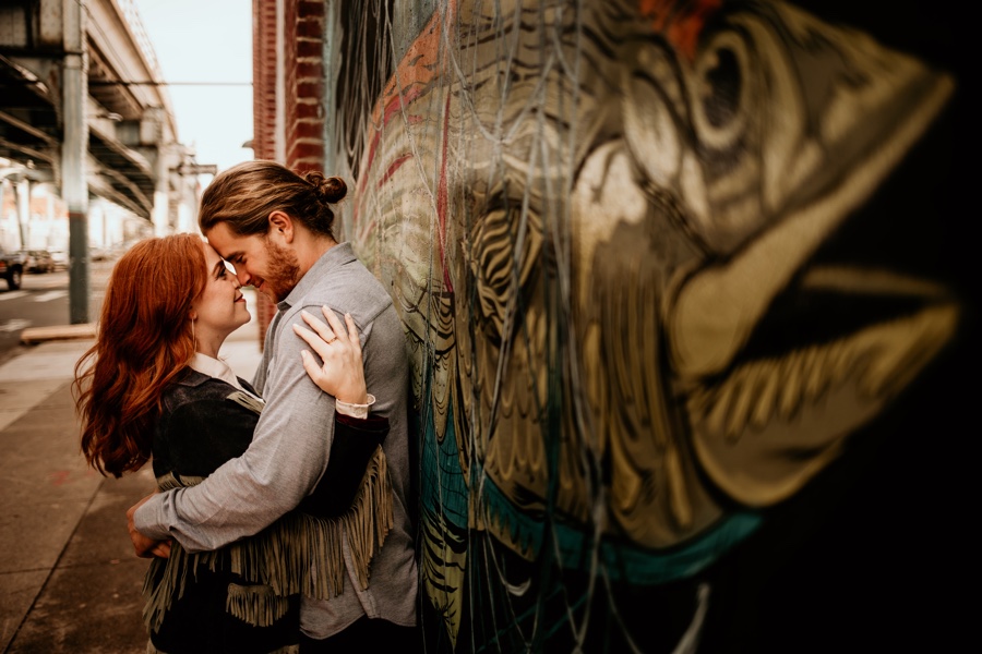 Fishtown engagement shoot