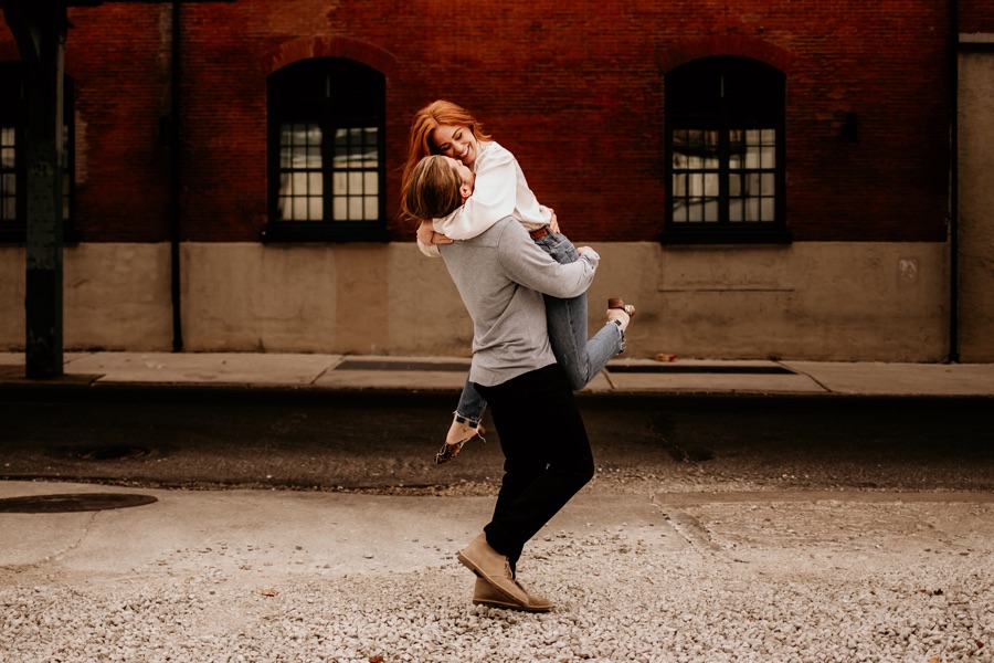 Fishtown engagement shoot