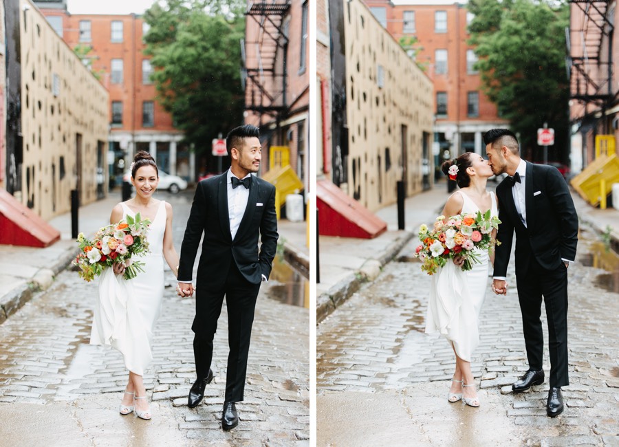 Philadelphia bride and groom