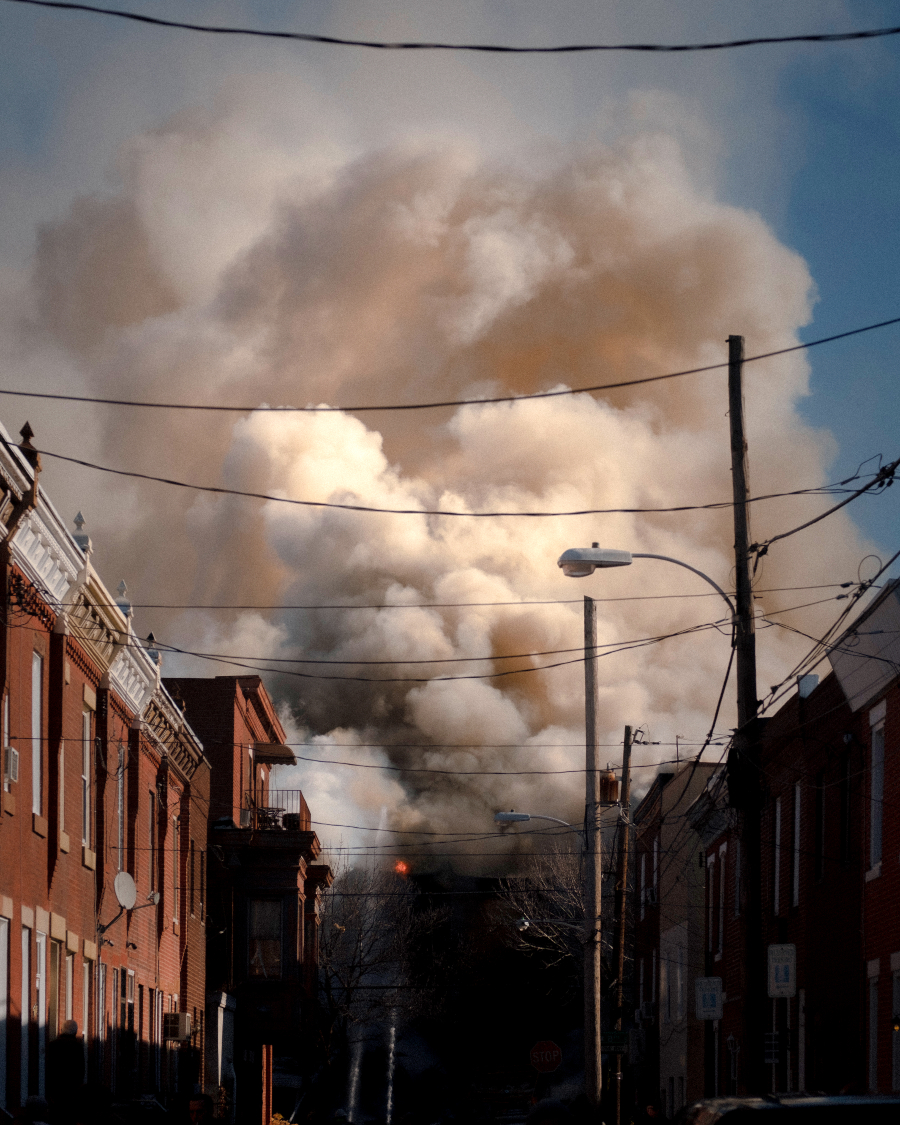 south philly rowhouse fire