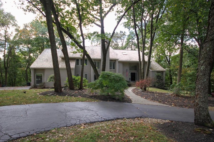 house for sale newtown square contemporary exterior front