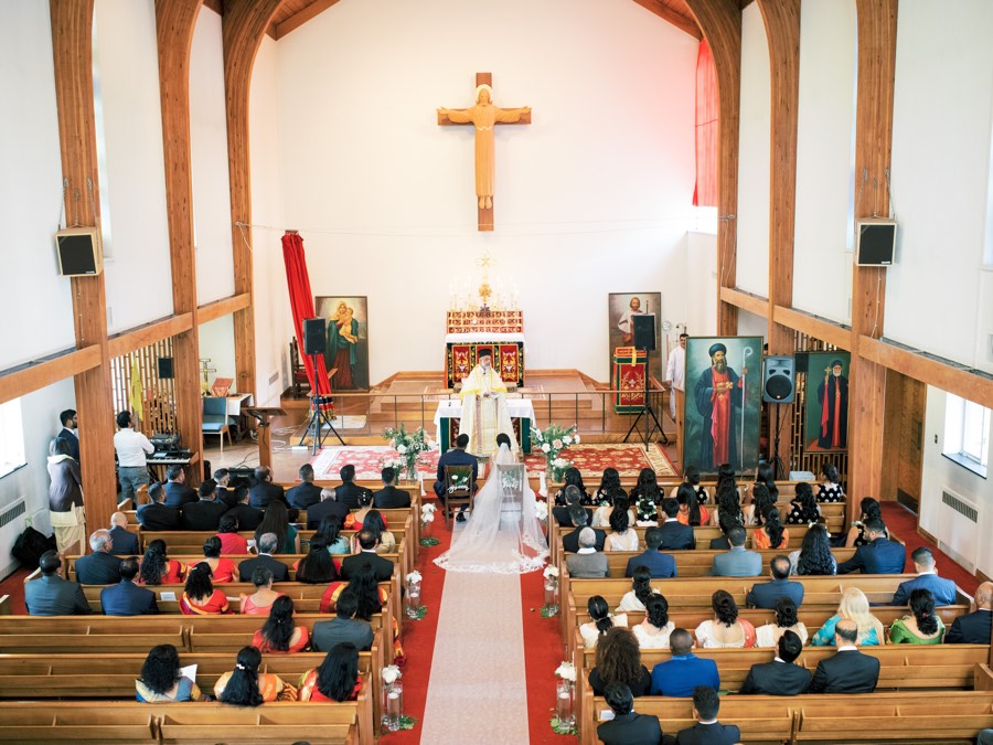 Cathedral wedding