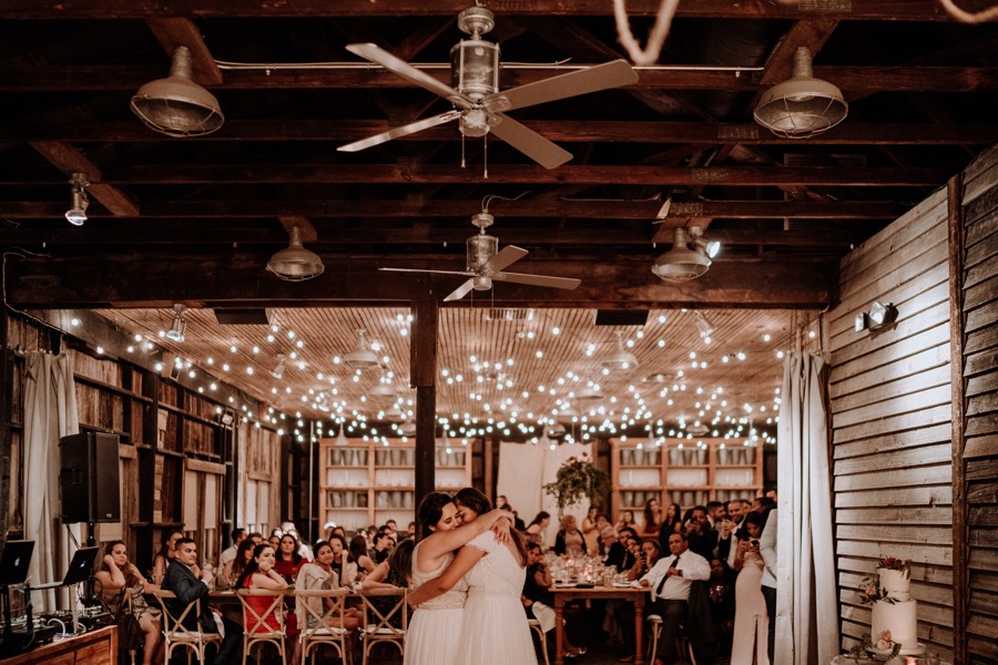 terrain at styers wedding first dance