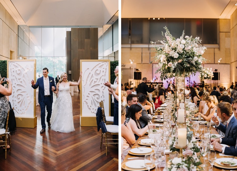 A Romantic Barnes Foundation Wedding Filled With Butterflies