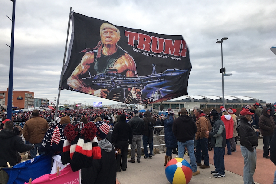 donald trump wildwood rally