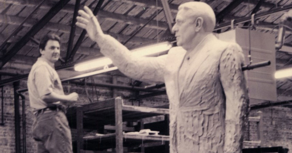 The Frank Rizzo Statue Sculptor Has His Own Ideas for What to Do With It